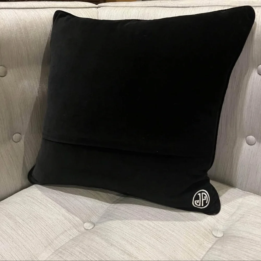 Jonathan Adler Needlepoint Throw pillow